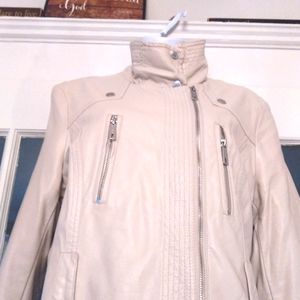 Kenneth Cole soft leather coat